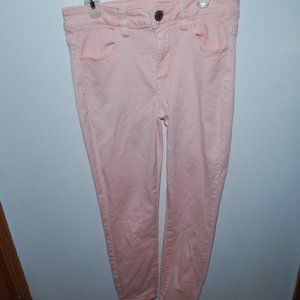 light pink jeans